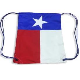 Texas Style Nylon Drawstring Bag