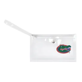 University of Florida Clear Ticket Wristlet