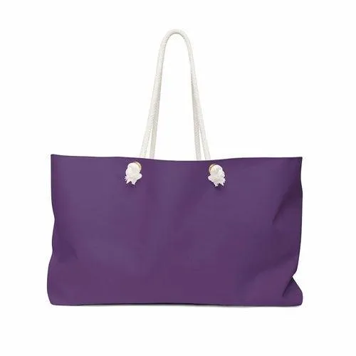 Weekender Tote Bag,  Purple