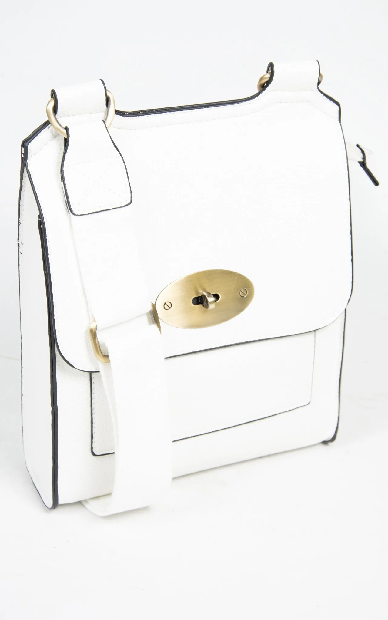 White Messenger Bag